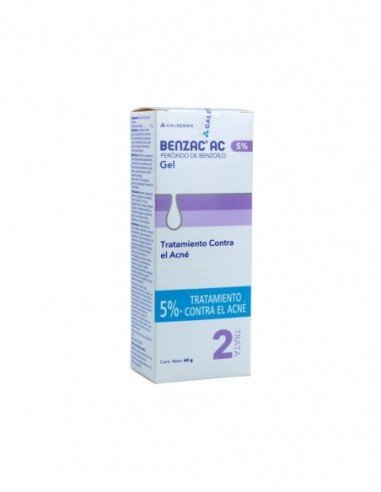 Benzac AC gel 5% Tratamiento Acné