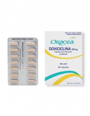 Oracea Doxiciclina 40 mg